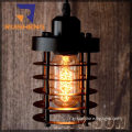 Edison Bulb Filament Chandelier Antique Style Pendant Artcraft Lighting Iron Cage Hanging Lamp